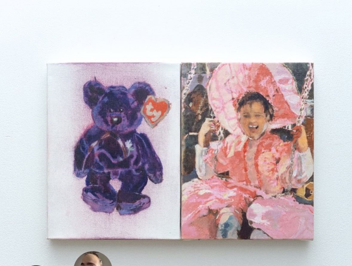 Open-book artwork by Henry Swanson featuring two colorful figures.